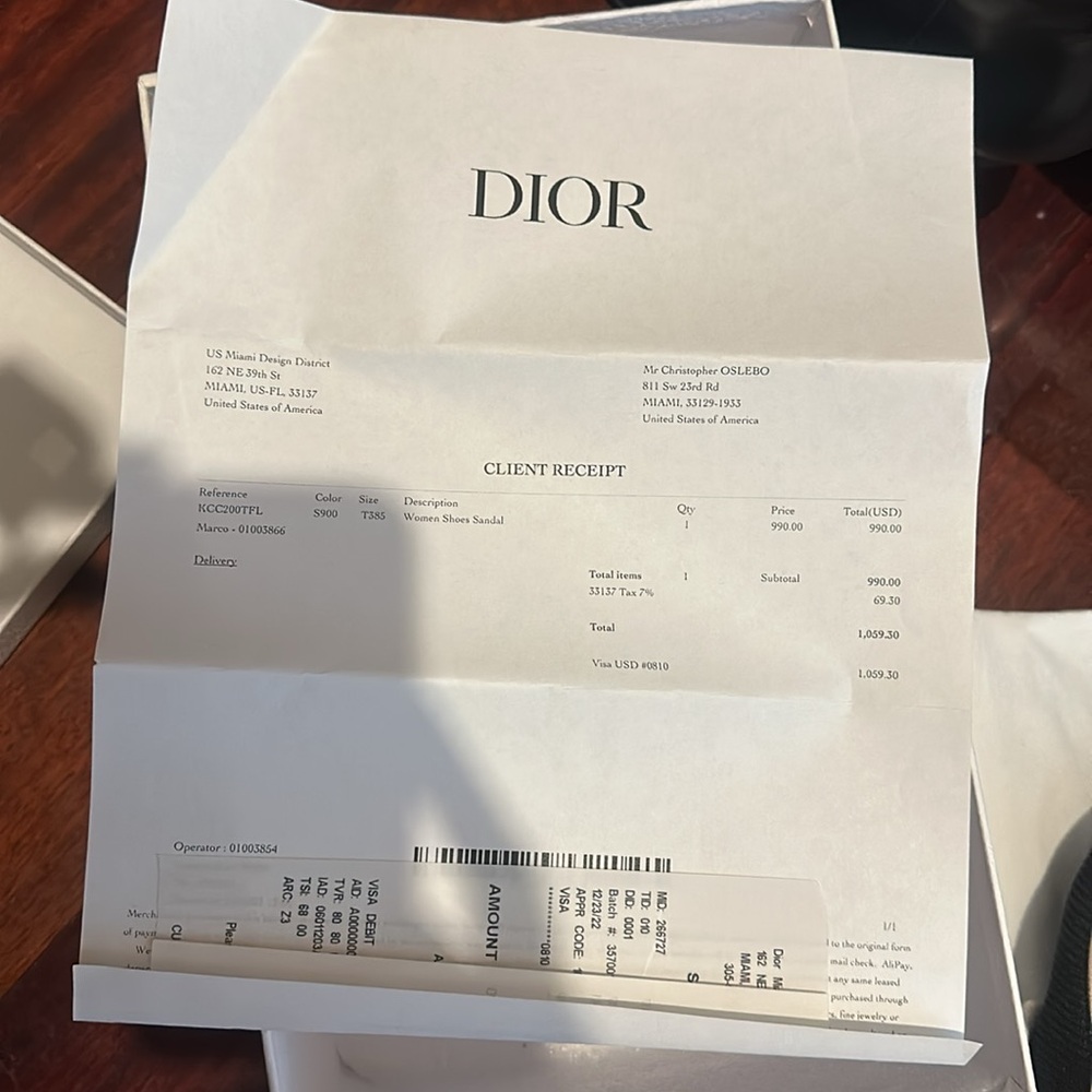 Dior SlingBack black stilletos - Picture 11 of 12